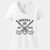 Women's Perfect T Cotton V Neck T Shirt Thumbnail
