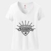 Women's Perfect T Cotton V Neck T Shirt Thumbnail