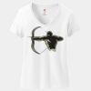 Women's Perfect T Cotton V Neck T Shirt Thumbnail