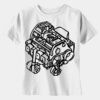 Youth Authentic 100% Cotton T Shirt Thumbnail