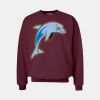 Ultimate Cotton ® Crewneck Sweatshirt Thumbnail