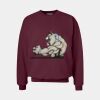 Ultimate Cotton ® Crewneck Sweatshirt Thumbnail