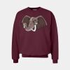Ultimate Cotton ® Crewneck Sweatshirt Thumbnail
