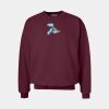 Ultimate Cotton ® Crewneck Sweatshirt Thumbnail