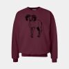 Ultimate Cotton ® Crewneck Sweatshirt Thumbnail