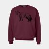 Ultimate Cotton ® Crewneck Sweatshirt Thumbnail