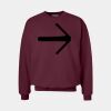 Ultimate Cotton ® Crewneck Sweatshirt Thumbnail