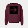 Ultimate Cotton ® Crewneck Sweatshirt Thumbnail