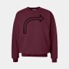 Ultimate Cotton ® Crewneck Sweatshirt Thumbnail