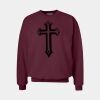 Ultimate Cotton ® Crewneck Sweatshirt Thumbnail
