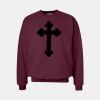 Ultimate Cotton ® Crewneck Sweatshirt Thumbnail