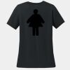 Women's 100% Ring Spun Cotton T Shirt Thumbnail