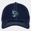 Stretch Mesh Contrast Stitch Cap Thumbnail