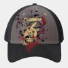 Snapback Contrast Front Mesh Cap Thumbnail